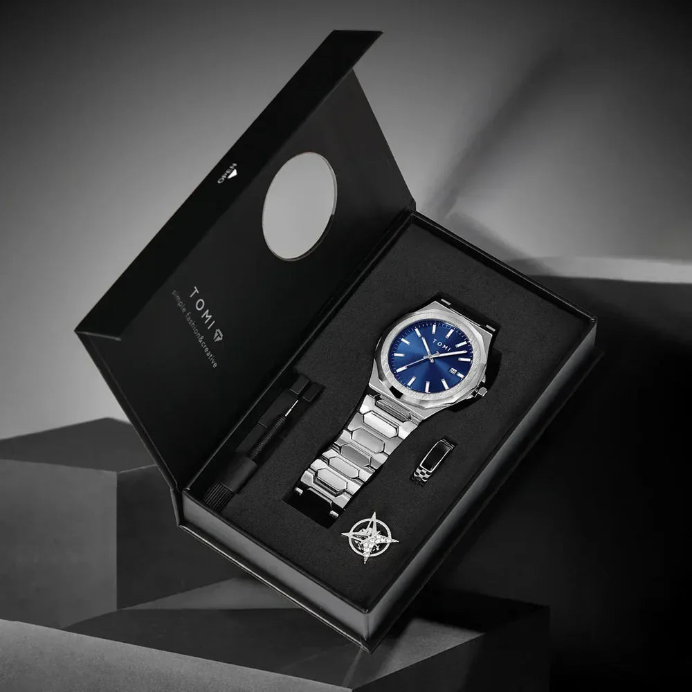 TOMI Executive Watch T301 Gift Set